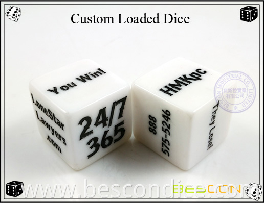 Custom Loaded Dice Custom Loaded Dice